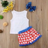 Love Baseball Shorts Set