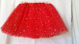 Red Sparkle Star Skirt