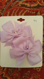 Dual Dainty Hair Bows