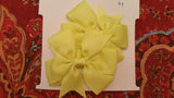 Dual Dainty Hair Bows