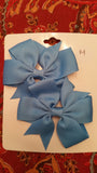 Dual Dainty Hair Bows