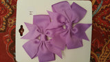Dual Dainty Hair Bows