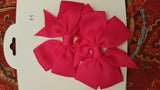 Dual Dainty Hair Bows