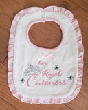 Baby Bib with Ruffle
