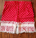 Lace Trimmed Shorts