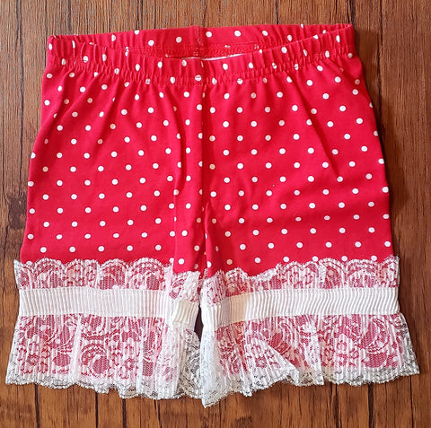 Lace Trimmed Shorts