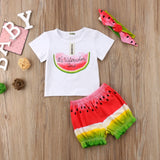 Watermelon Time Shorts Set