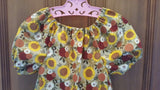 Golden Sunflower Autumn/Thanksgiving Dress