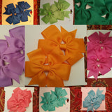 Dual Dainty Hair Bows