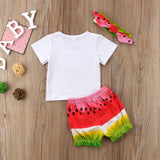 Watermelon Time Shorts Set