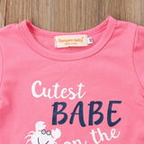 Babe on the Beach Shorts Set