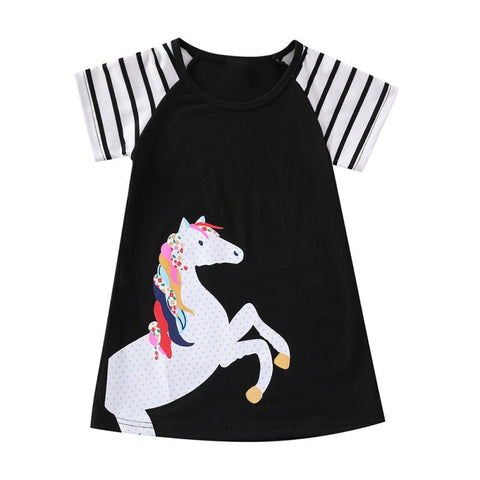 Black Unicorn Dress