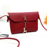 Faux Leather Deer Purse