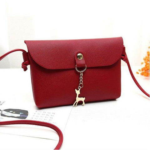 Faux Leather Deer Purse