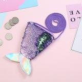 Sequin Mermaid Tail Purse