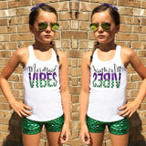 Mermaid Vibes Shorts Set
