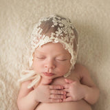 Newborn Lacy Bonnet