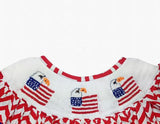 Patriotic Smocked Dress