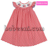 Patriotic Smocked Dress