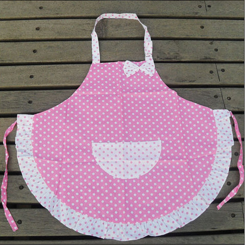 Kid's Size Ruffled Apron