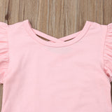 Pink Floral Shorts Set