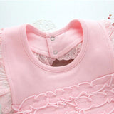 Baby Bib with Ruffle