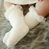 Ruffled Knee Socks