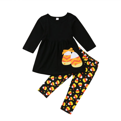Sweet as Candy Corn Pants Set