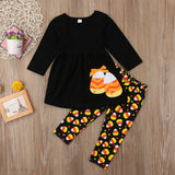 Sweet as Candy Corn Pants Set