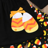 Sweet as Candy Corn Pants Set