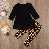 Sweet as Candy Corn Pants Set