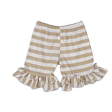 Peach Sweet Tea Striped Shorts Set