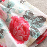 Denim and Floral Dress