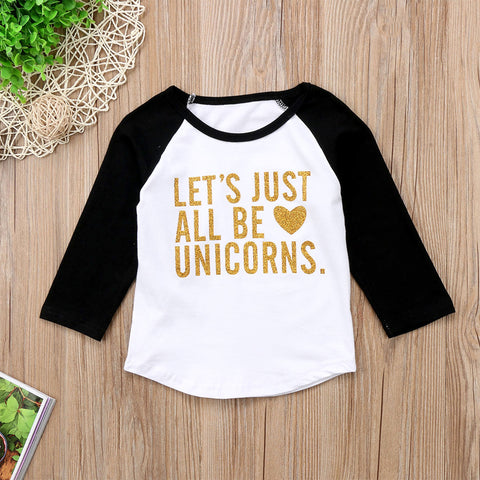 Let's All Be Unicorns T-Shirt