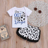 Out of Your League Soccer Shorts Set