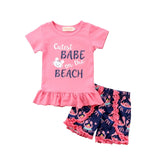 Babe on the Beach Shorts Set