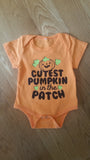 Cutest Pumpkin Bodysuit