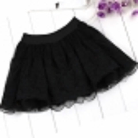Black Lacy Skirt