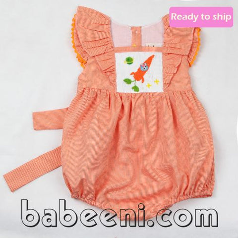 Carrot Smocked Bubble