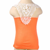 Lace Back Tank Top