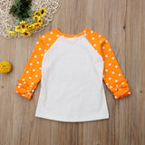 Pumpkin Patch Ruffle Shirt