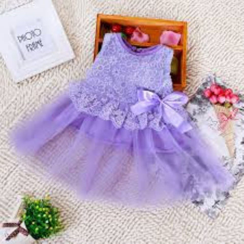 Pink or Purple Lacy Dress