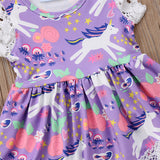 Lavender Unicorn Dress