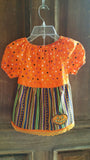 Halloween Peasant Shirt for Toddlers